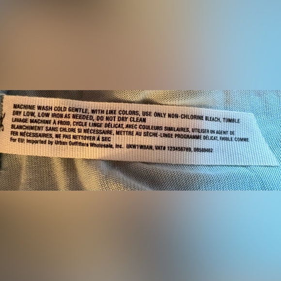 Free People Women's Light Green Ruffle Top - Picture 5 of 5